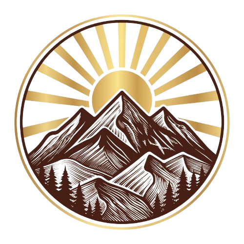 Saguache Spice House mountain emblem